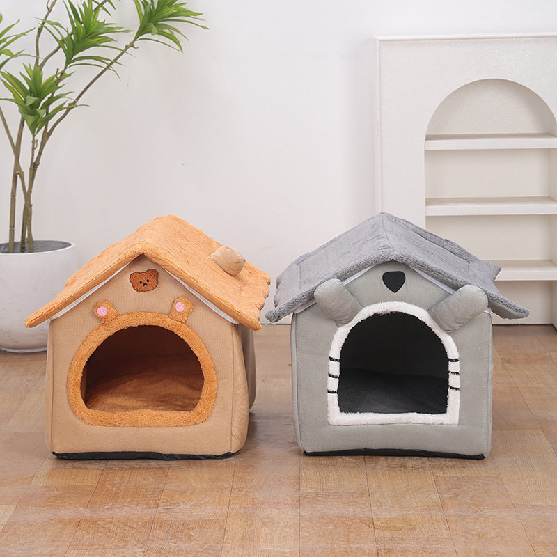 新款春秋保暖加绒屋猫窝宠物用品可拆洗大空间四季通用猫窝猫房子,宠物/宠物食品及用品,猫笼子/猫别墅,淘宝优惠券,粉丝福利购,淘宝优惠卷