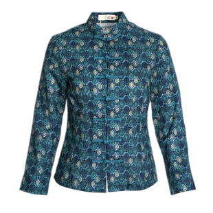 唐装女中国风改良旗袍上衣女秋季复古时尚茶服中式禅意女装22J227