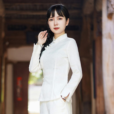 唐装女中国风旗袍式上衣