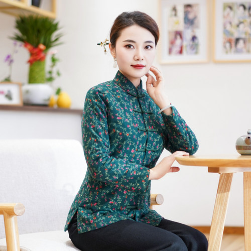 加厚旗袍筠雅女装外套
