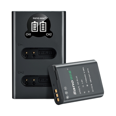 绿巨能en-el23数码相机电池