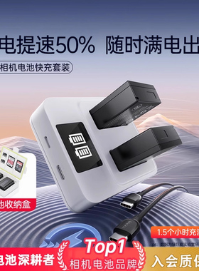 绿巨能LP-E17相机电池PD18W双口快充适用佳能R50 R8 R1 m6mark2 R10 RP 200D 750D 760D 800D 850D M5套装