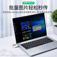The Green Giant Energy Card Reader is a mini sd card, tf card, and internal memory card for mobile phones and computers. It is suitable for single-lens reflex cameras, dash cams, and is a multi-functional 2-in-1 car USB flash drive with high-speed reading of otgUSB2.0 thumbnail 3