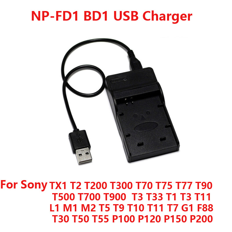NP-FD1/BD1电池充电器适用于TX1T900 T700 T500 T200 T77座充
