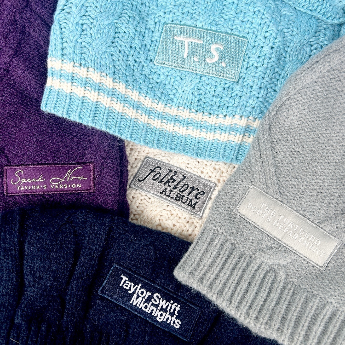 Folklore—Taylor Swift同款星星羊毛衫泰勒霉霉周边开衫外套毛衣