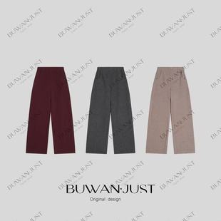 B2283 高定加厚加绒升级松紧腰包容度休闲裤 BUWANJUST 雪地裤