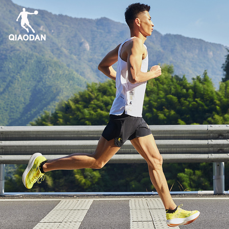 중국 조던 조끼 남성용 민소매 훈련 육상 피트니스 대회 전문 마라톤 러닝 티셔츠 FEIYING PB