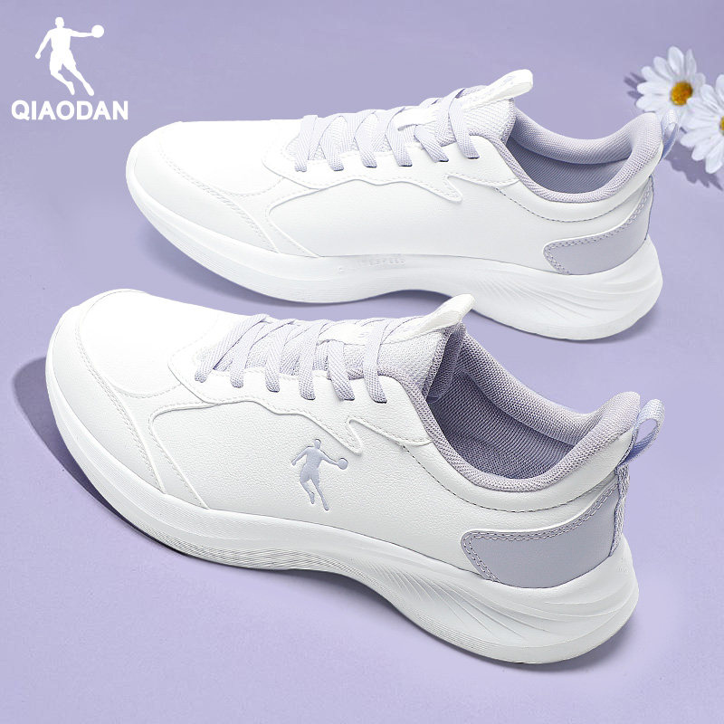 乔丹女鞋春秋皮面透气休闲跑步鞋轻便软底学生鞋减震防滑运动鞋,运动鞋new,跑步鞋,淘宝优惠券,粉丝福利购,淘宝优惠卷