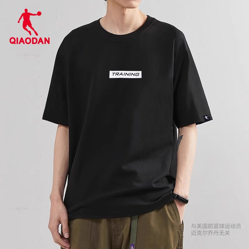 乔丹t恤男夏官网白色体恤反季