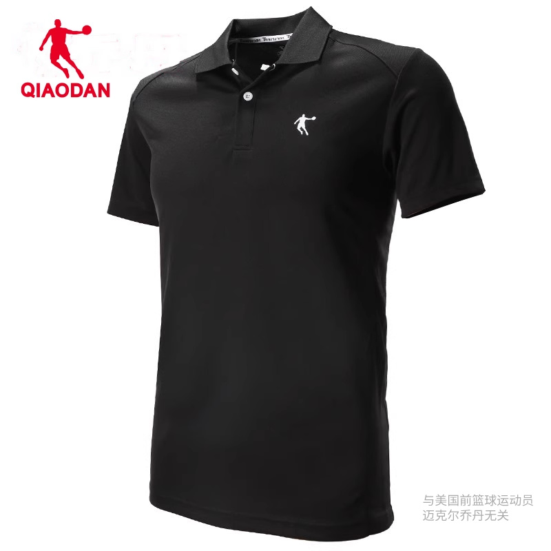 乔丹短袖T恤男夏季半袖翻领运动上衣polo衫运动服休闲透气男装