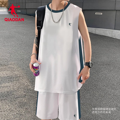 乔丹篮球服男户外运动休闲透气夏