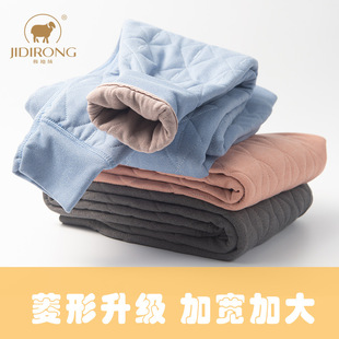 秋冬校服神裤儿童加加大羊毛夹层保暖裤女胖童加厚保暖棉裤子