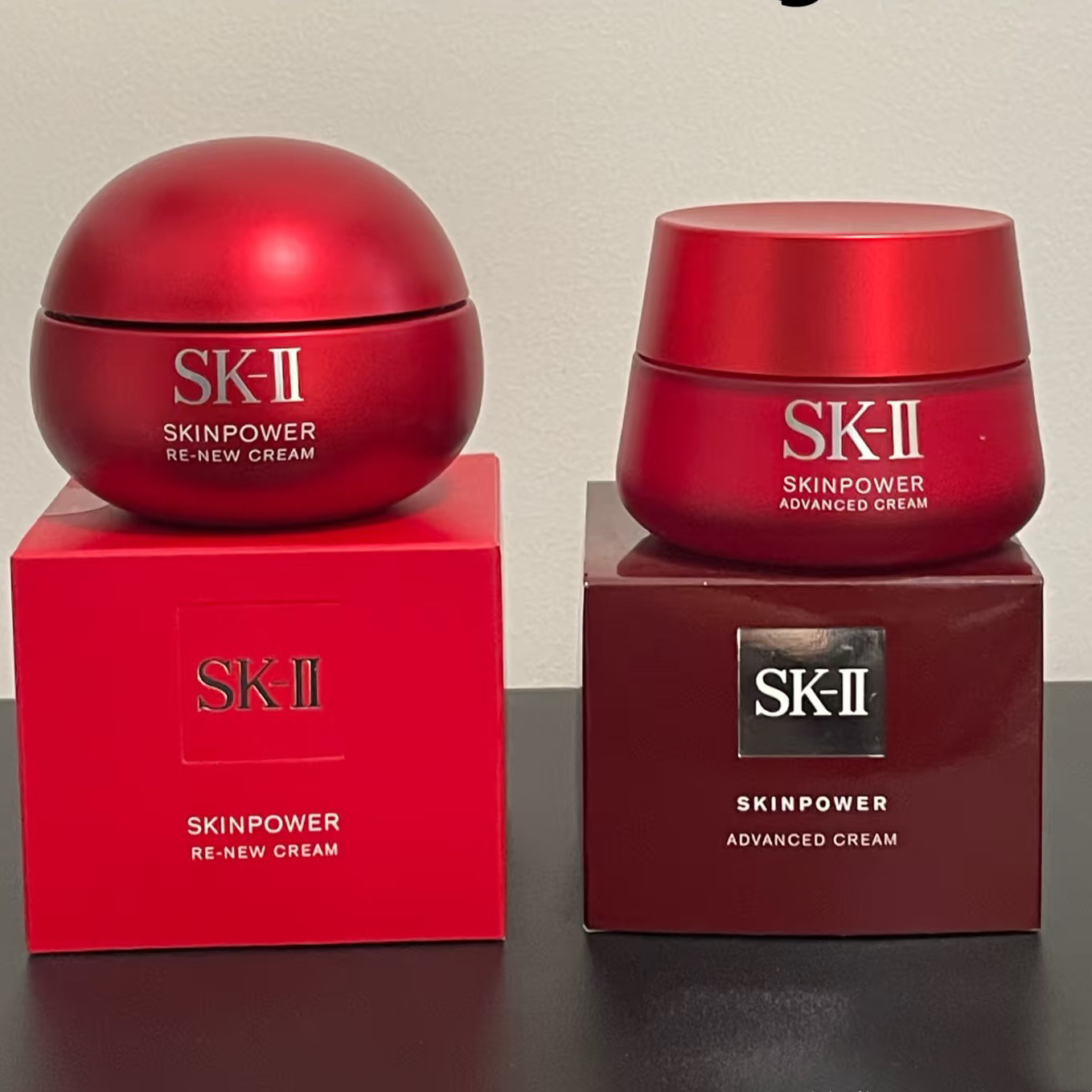 新版升级~SKII/SK2大红瓶面霜肌活赋活肌源修护精华霜80G滋润紧致图片
