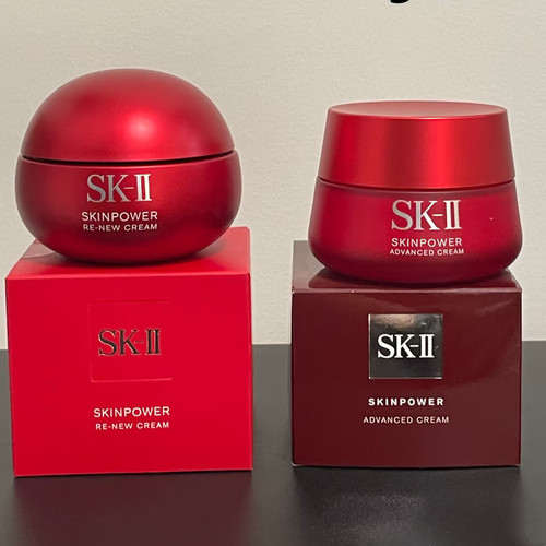 新版升级~SKII/SK2大红瓶面霜肌活赋活肌源修护精华霜80G滋润紧致