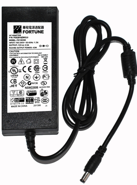原装华程12V3.5A电源适配器型号FIC120350