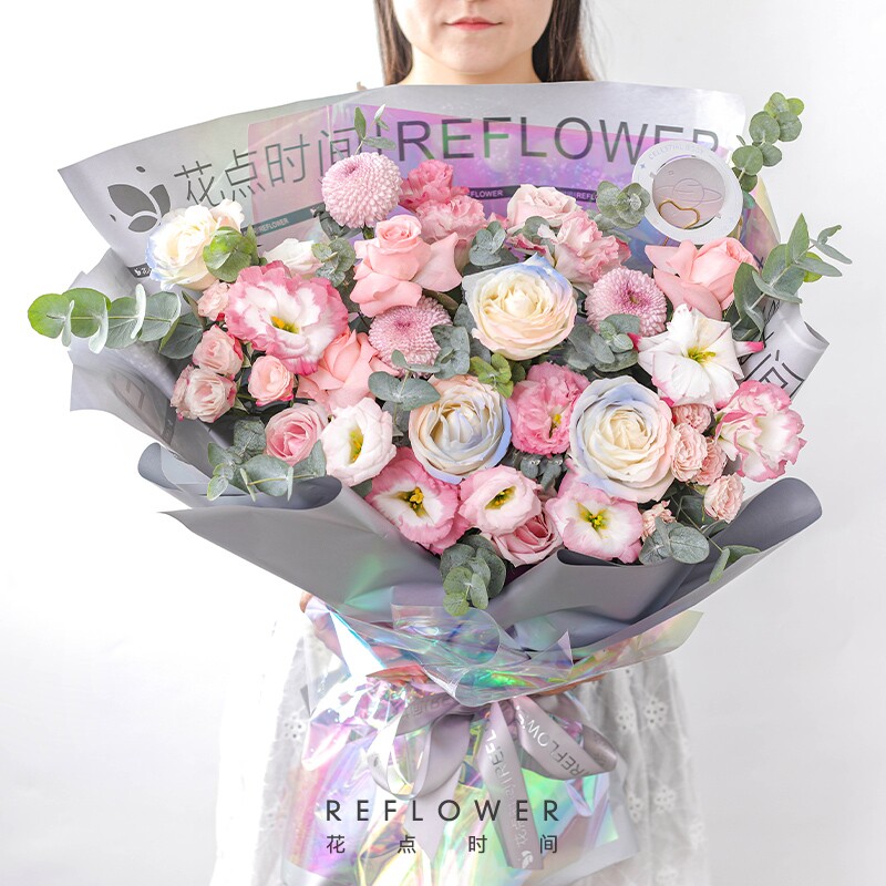 【当日达星球款】花点时间混搭鲜花速递同城配送生日礼物北京上海