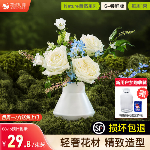 新手都能插！花点时间每周鲜花