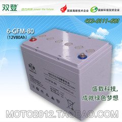双登蓄电池 6-GFM-80 UPS专用电池 12V80Ah 质保三年 全国包邮
