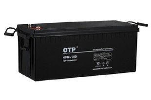 OTP蓄电池12V120AH 6FM-120太阳能ups直流屏 蓄电池质保三年
