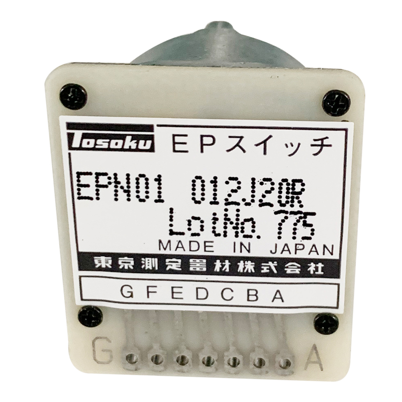 TOSOKU日本东测拨码开关数字波段开关EPN01 006N 012J 015J品牌-封面