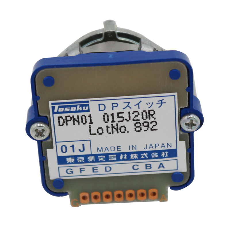 tosoku原装日本东测波段开关dpn01n1j03n倍率开关方式选择开关