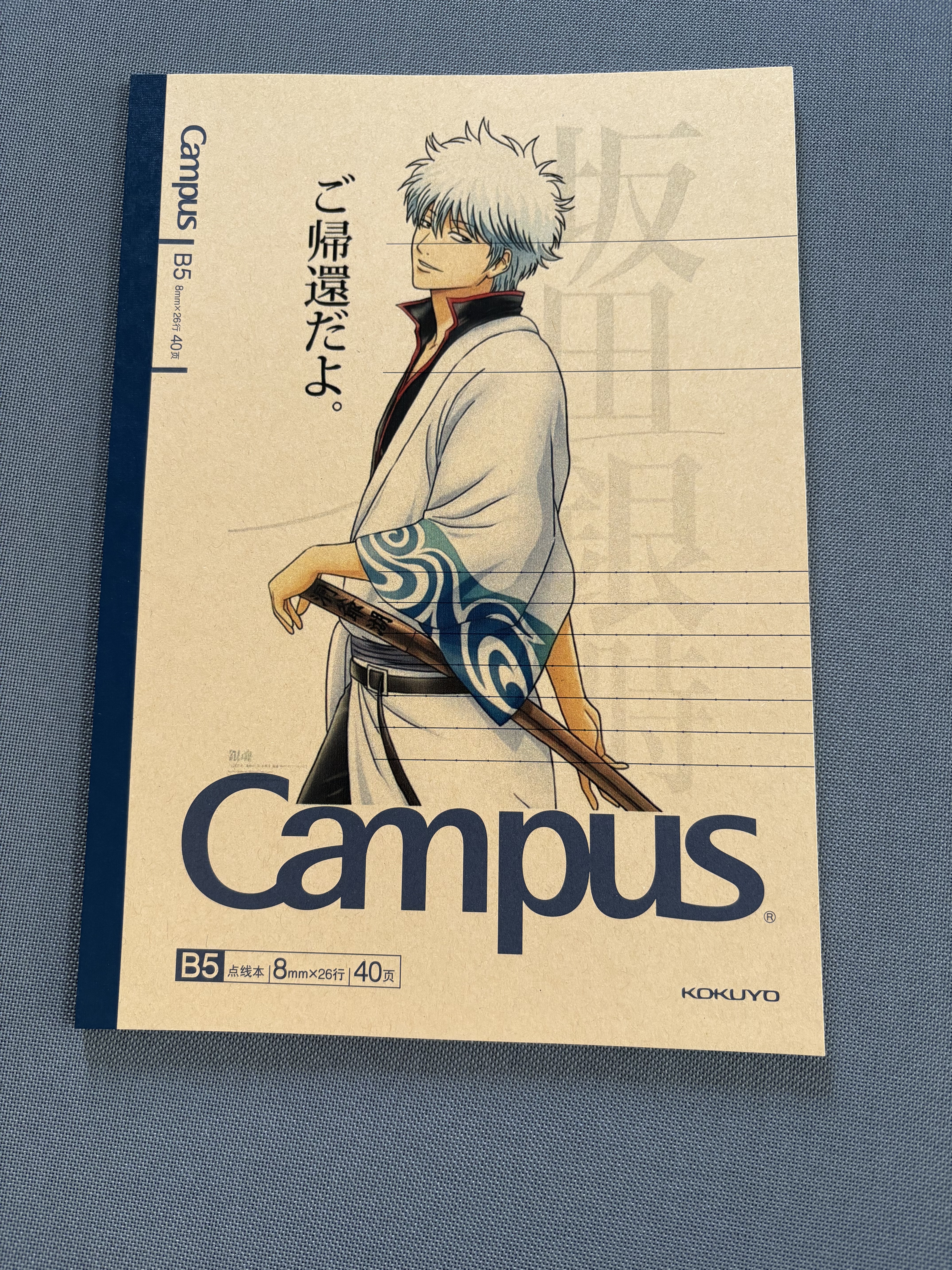 日本KOKUYO国誉笔记本DIY限定牛皮本二次元痛本B5软面抄送礼