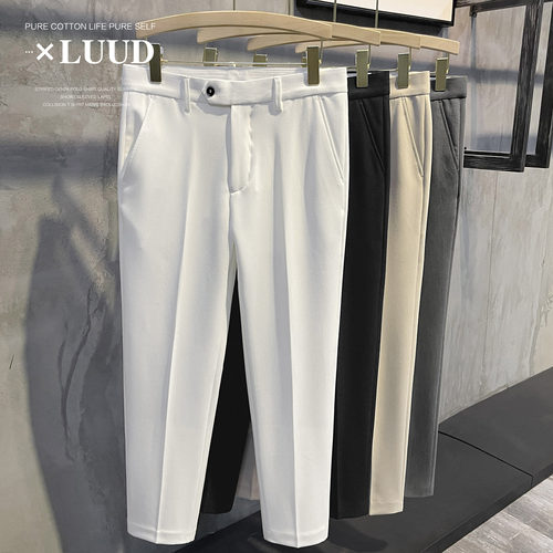 LUUD免烫时尚流行锥形裤