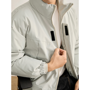 内里夹棉保暖防风立领面包服外套时尚 男士 休闲棉衣外套 冬季 LUUD