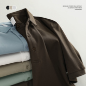 新款 LUUD 索罗娜纤维透气夏季 纯色休闲凉感POLO衫 上衣男 多色系