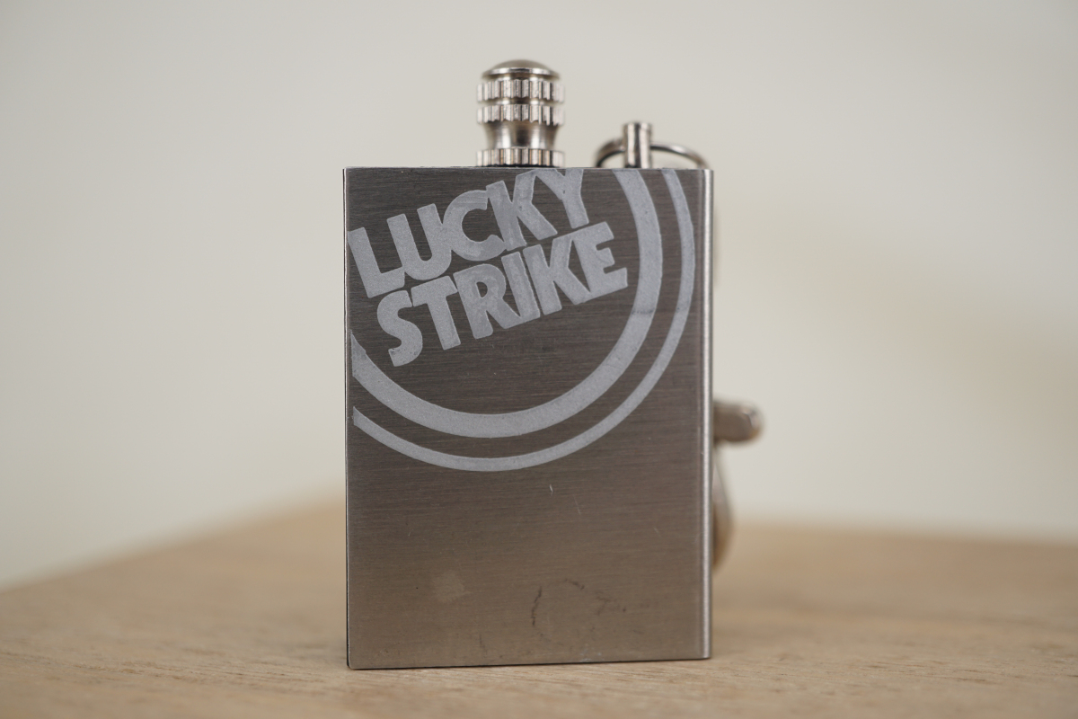 原装正版 全新好彩lucky strike漆印经典圆标万用火柴 个性周边