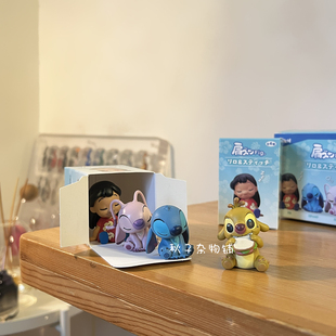 4款史迪仔手办星际宝贝莉萝安琪史迪奇车载桌面装饰迷你小号摆件