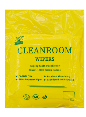 Falcon手机屏幕无尘布 4寸防静电工业清洁擦拭布 超细纤维无尘布