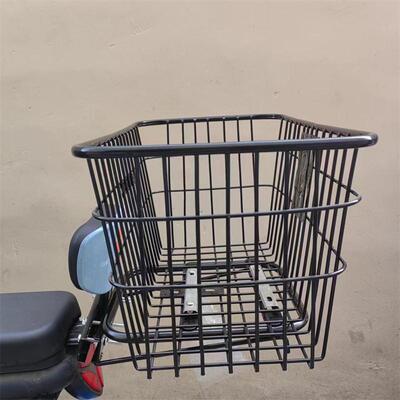 电瓶车电动车后置车筐自