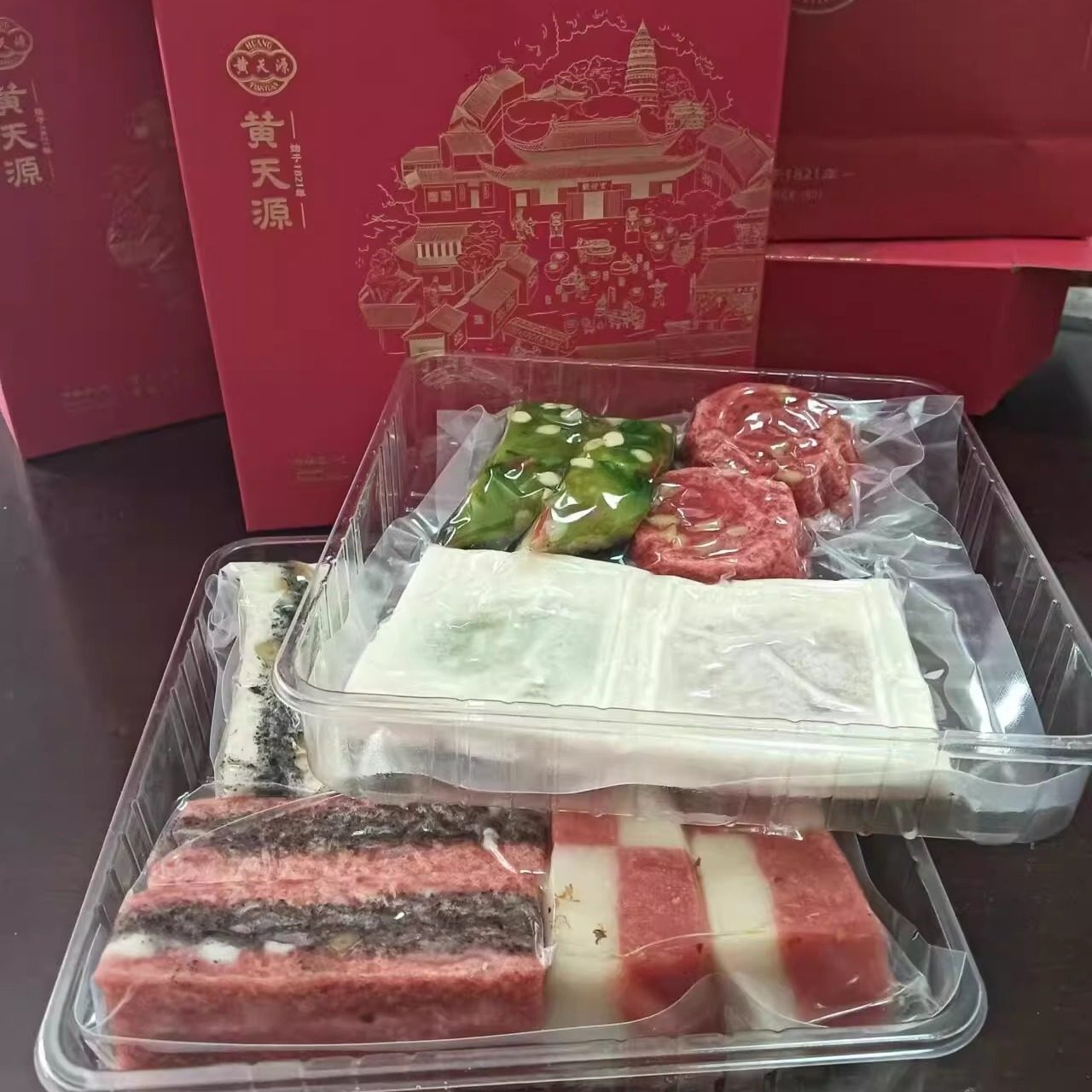 苏州黄天源糕团店【2层装花式糕礼盒】苏州特产姑苏美食糕点小吃
