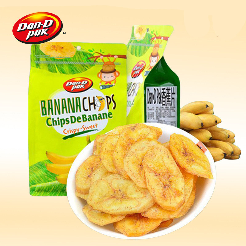 越南进口味香蕉片500g水果干果脯蜜饯网红孕妇儿童休闲追剧小零食