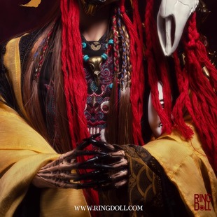 Ringdoll戒之人形 张角 官服 诛魔令系列原创限定BJD娃SD叔体定金