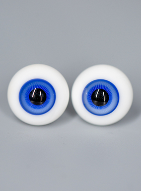 Ringdoll官方 眼珠 BJD娃蓝色网纹眼珠 Re-56 16mm 14mmA品玻璃眼