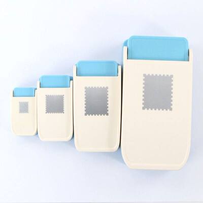 6个尺寸邮票压花器幼儿园diy手工制作大号压花机学生手账打孔器