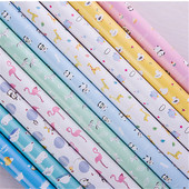 包书皮纸 纸不防水学生宿舍墙纸 韩国可爱卡通大张包装 手工纸 包邮