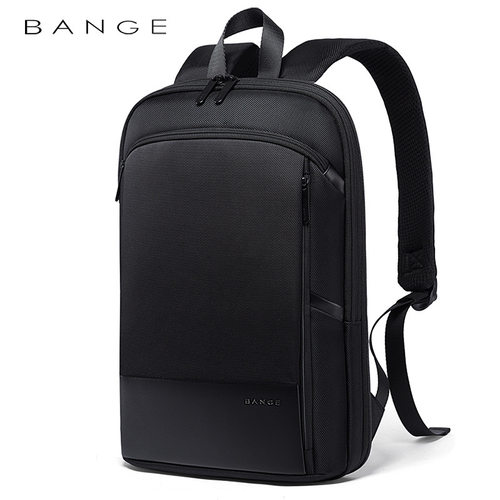 班歌双肩包超薄背包男可扩容大容量商务多功能电脑防水backpack