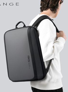 BANGE新品背包男款双肩包休闲商务学生大容量电脑包男包backpack