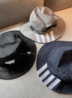 新款TB 经典款刺绣四杠条动物图案渔夫帽