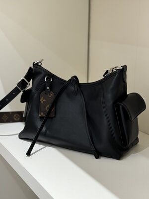 LEXI carryall 黑武士羊皮托特包购物袋小号单肩斜跨头层牛皮女包