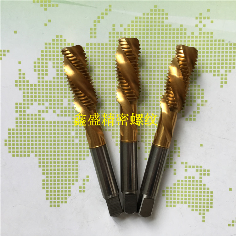 日本OSG左反牙镀钛螺旋丝锥M9M10M11M12X1.75X1.5X1.25X1丝攻0.75