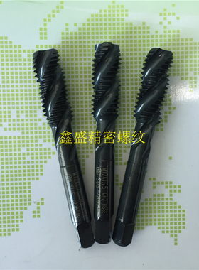 日本OSG黑色SUS不锈钢螺旋丝锥M7X1M8X1.25M10X1.5M12X1.75丝攻6G