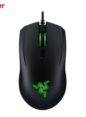 Razer/雷蛇 Abyssus V2 有线游戏鼠标 电竞吃鸡 左右手通用 黑色