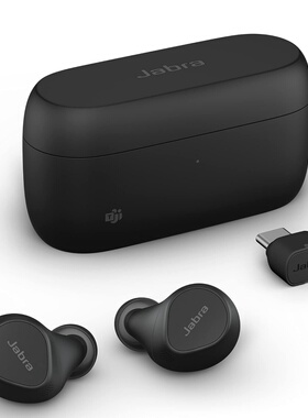 Jabra/捷波朗 Evolve2真无线耳机 主动降噪 防水 立体声 多点连接