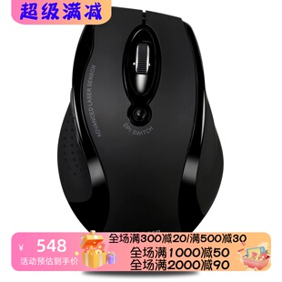 Adesso iMouse G25 无线鼠标 自动睡眠模式 可调DPI 便携 办公 黑
