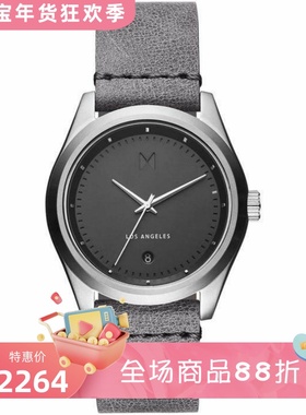 MVMT男士手表 石英机芯 Pelham日期窗口表盘 精致腕表 防水100m