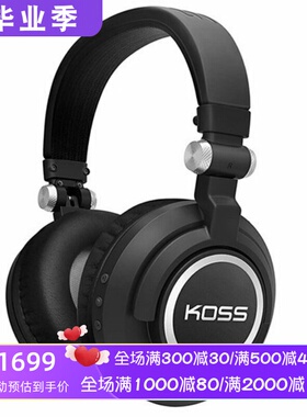 KOSS/高斯BT540I无线蓝牙耳机 内置麦克风 立体声 隔音 黑色 新款